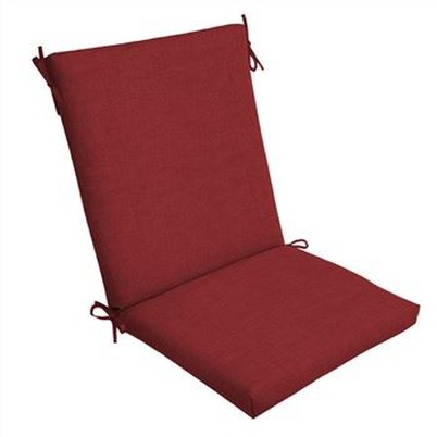 Coussins de chaise d'extérieur avec attaches