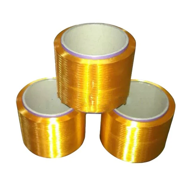 100 % polyester POY Plus de 500 fils de qualité AA respectueux de l'environnement.