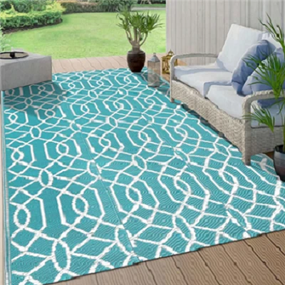 Tapis de camping extérieur pour terrasse en sable