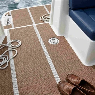 Plancher de bateau en vinyle tissé de qualité supérieure
